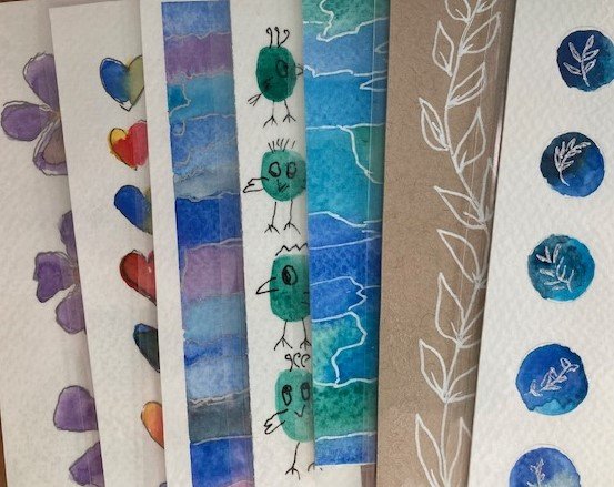 Art Therapy Bookmarks